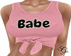Pink Babe B Top