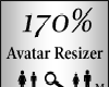 Avatar Scaler 170% M + F