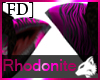 Dark Rhodonite Cat Ear