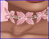 Pink Flowers Necklace