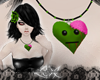 -LEXI- ZomHeart Necklace