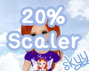 20% Kids Scaler