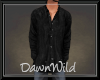 Corduroy Shirt Black