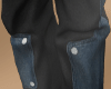 ♗ Patchwork jeans