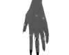 Monochrome Sparkle Nails