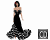 Flamenco Black Dress C#D