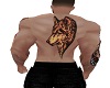 wolf & scorpion tattoo