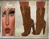 J~SUEDE SHRT BOOT COWHID
