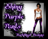 shiny purple pants