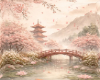Cherry Blossom Bridge Bg