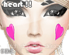 pink heart cheeks ^^