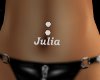 Julia belly button bling
