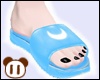*Y* Moon Sandals - Blue