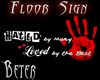 [BTR] Hand FloorSign M/F
