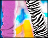 Pink Zebra Baddie Pants'