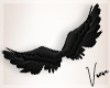 Vr* Black Goth Wings