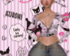 Kuromi Jacket | Pink
