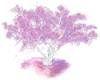 Romantic purple tree