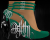 hex heels  green v2