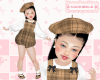 Kid Cute Brown Beret