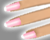 Dainty pink manicure