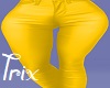Yellow Glossy Jeans