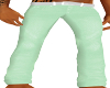Pastel Green Jeans Men