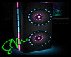 Animated Neon Speaker