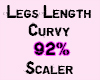Legs Length 92% Scaler
