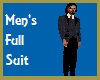 Gray Stripe Men's Suit