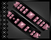 Pink/Blk Armbands
