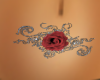 Rose Belly Tattoo