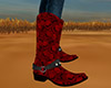 Red Skull Cowgirl Boots