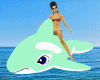 IZ Orca Ride On Aqua F
