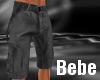 Charcoal Cargo Shorts 