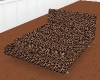 Leopard print bed