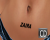 ZAIRA Skin Tattoo C#D