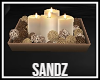 S. Candle Tray Decor