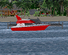 anmated speed boat