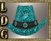 Kids Teal Cowgirl Hat