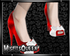 Red Dorothy Heel Shoes