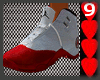 J9~Air Jordan Red/White