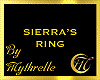 SIERRA'S RING