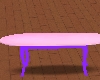 pink club coffee table
