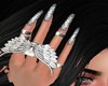 MM..SILVER WINGS RING R