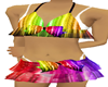 girls swimwear rainbow