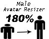 Scaler Avatar 180%