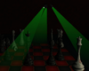 Green Spotlights