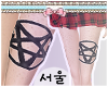 서울 Pentagram Garter.