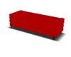 Red Modern Couch